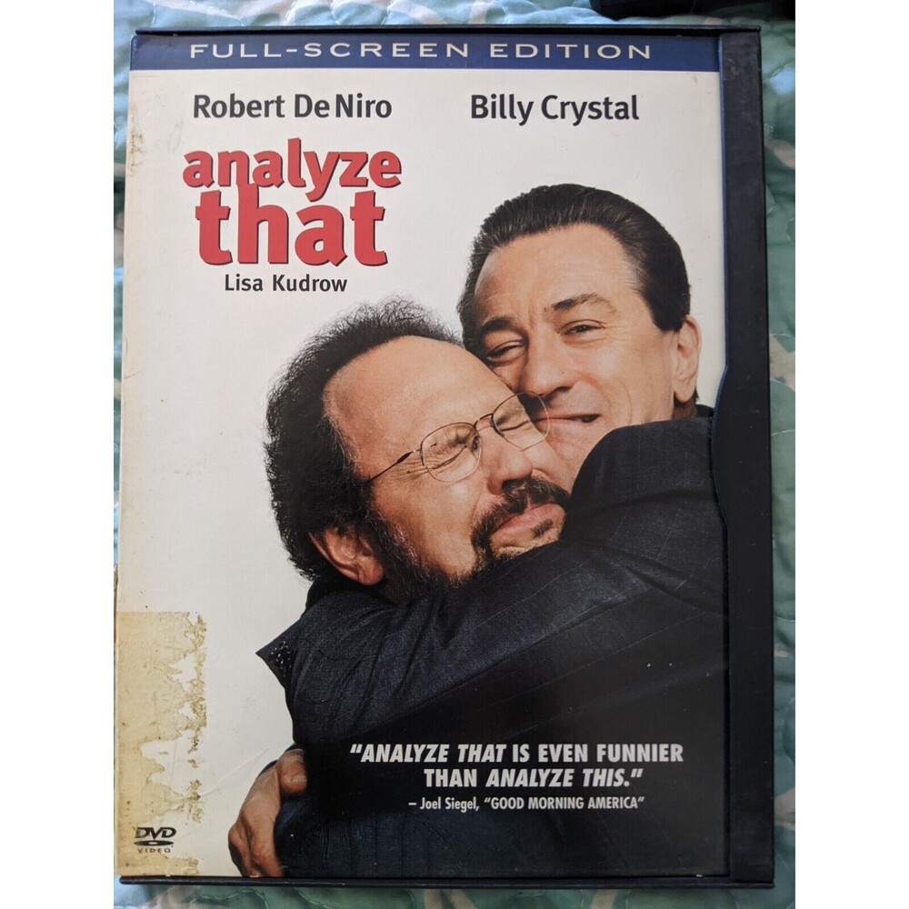 Analyze That (DVD, 2003, Full Frame)